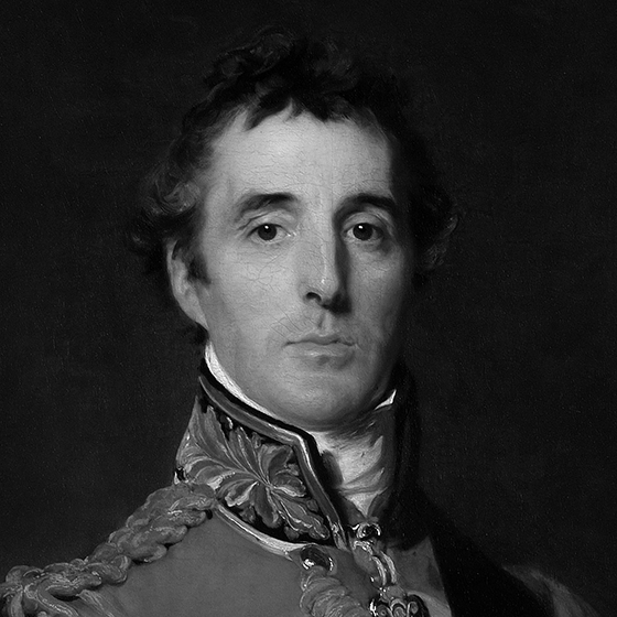 Porträt von Arthur Wellesley (Duke of Wellington)