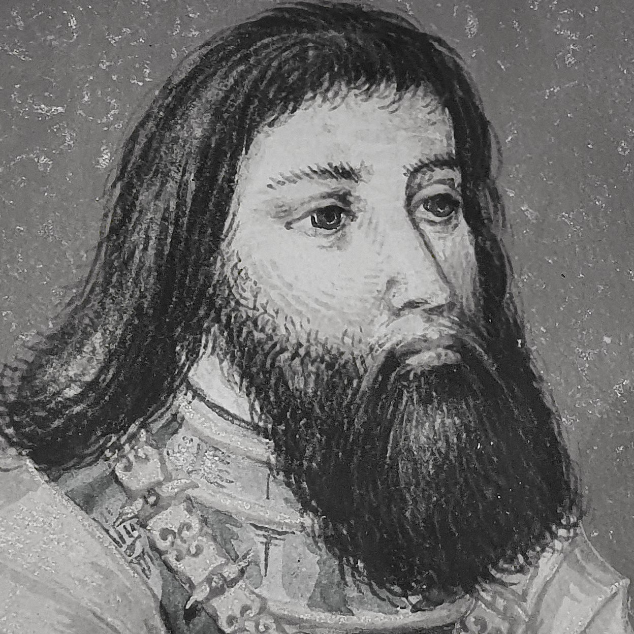 Porträt von Eberhard I. im Bart von Württemberg