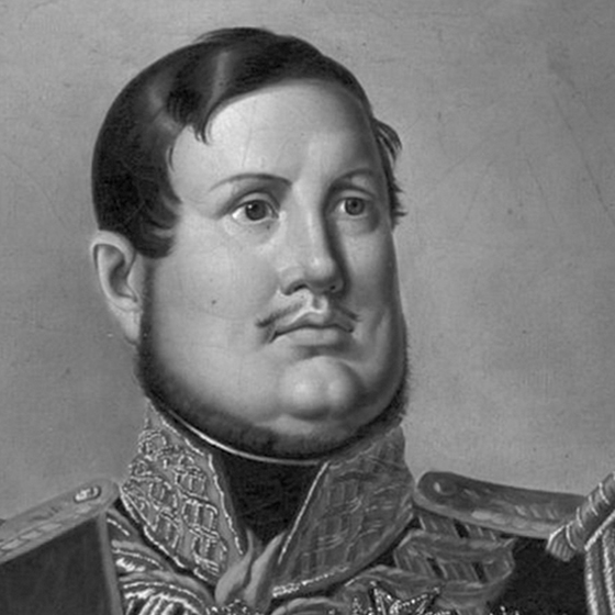 Porträt von Ferdinand II. von Neapel-Sizilien