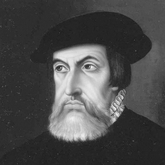 Porträt von Hernán Cortés