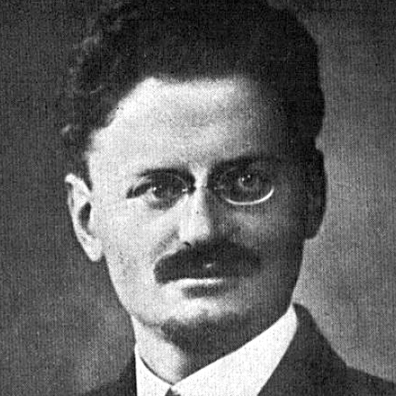 Porträt von Leo Trotzki