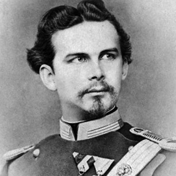 Porträt von Ludwig II. von Bayern