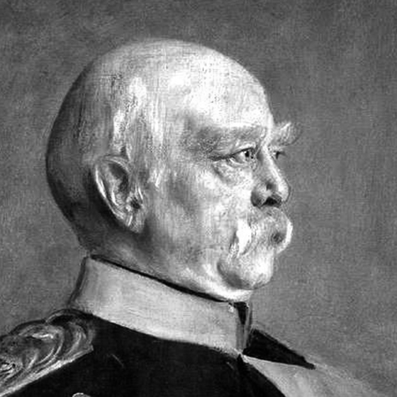 Porträt von Otto von Bismarck