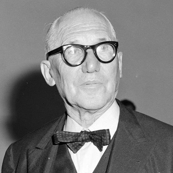 Porträt von Le Corbusier