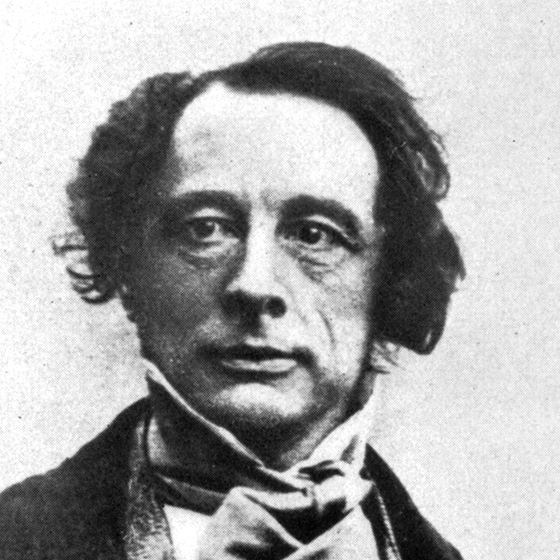 Porträt von Charles Dickens
