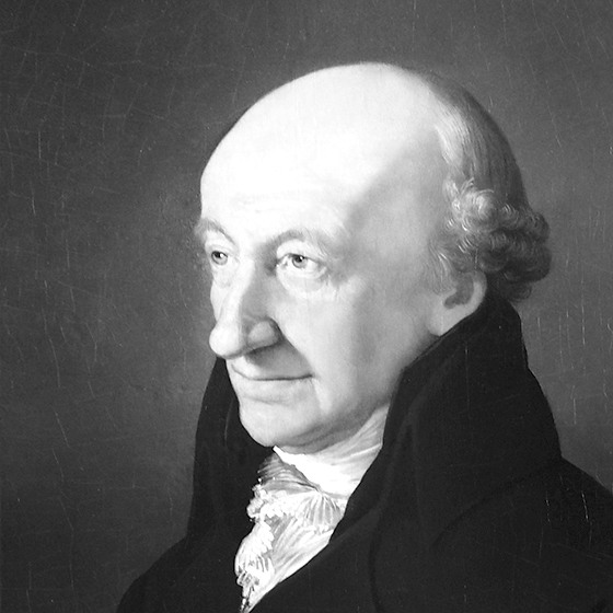 Porträt von Christoph Martin Wieland