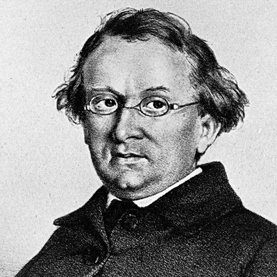 Porträt von Eduard Mörike