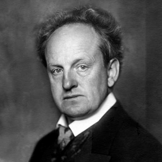 Porträt von Gerhart Hauptmann