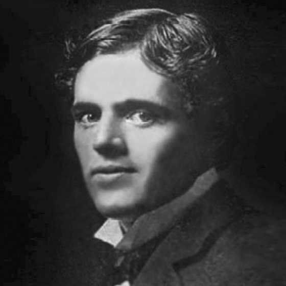 Porträt von Jack London