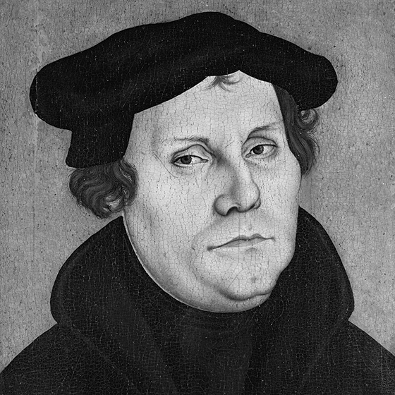 Porträt von Martin Luther