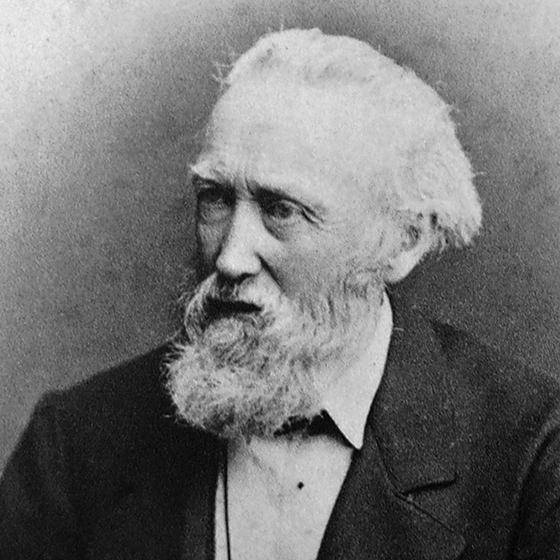 Porträt von Theodor Storm