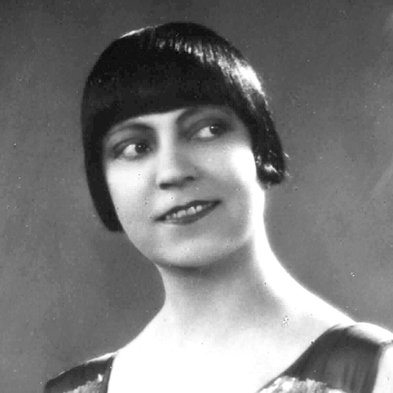 Porträt von Asta Nielsen