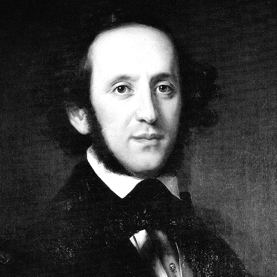 Porträt von Felix Mendelssohn Bartholdy