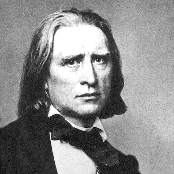 Porträt von Franz Liszt