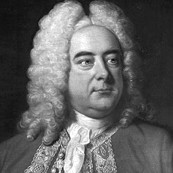 Porträt von Georg Friedrich Händel