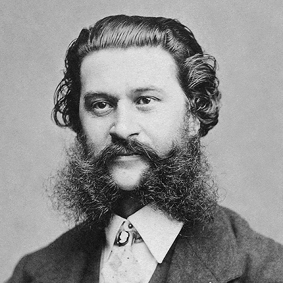 Porträt von Johann Strauss