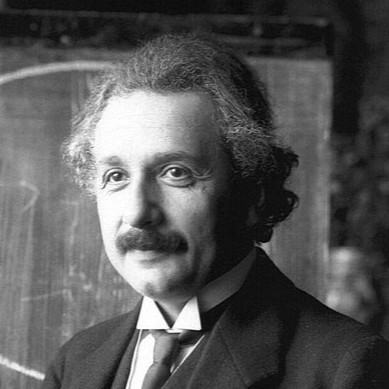 Porträt von Albert Einstein