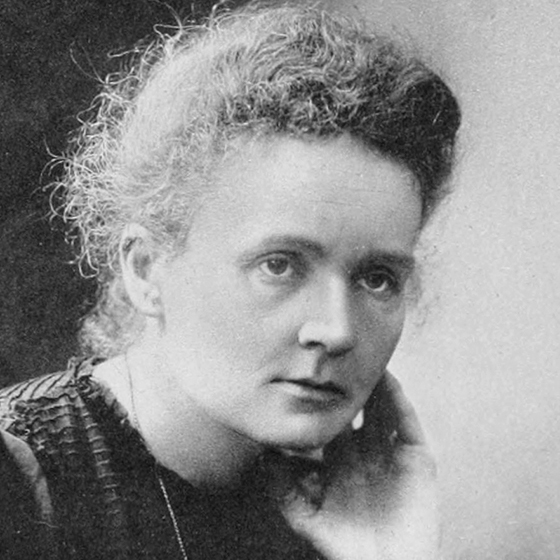 Porträt von Marie Curie